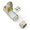 Digitus DN-93638 conector RJ-45 Plata, Amarillo | APLIUM