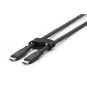 Cable de conexión de silicona USB-C a USB-C, USB 3.2 Gen2 10 | APLIUM