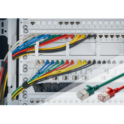 Cable de parcheo slim RJ45-RJ45, Cat. 6A, F/FTP, AWG 32/7, L | APLIUM