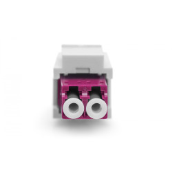 Soporte keystone para adaptador LC (con adaptador LC/LC dúpl | APLIUM
