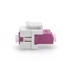 Soporte keystone para adaptador LC (con adaptador LC/LC dúpl | APLIUM