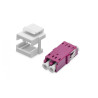Soporte keystone para adaptador LC (con adaptador LC/LC dúpl | APLIUM