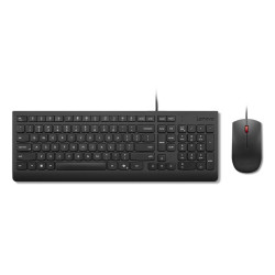 Lenovo Essential Wired Combo Black US Euro teclado Ratón inc | APLIUM