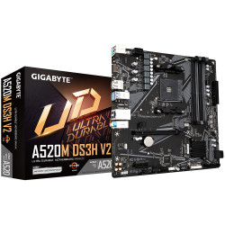 Placa Base Gigabyte A520M DS3H V2 Socket AM4/ DDR4/ PCIe 3.0 | APLIUM