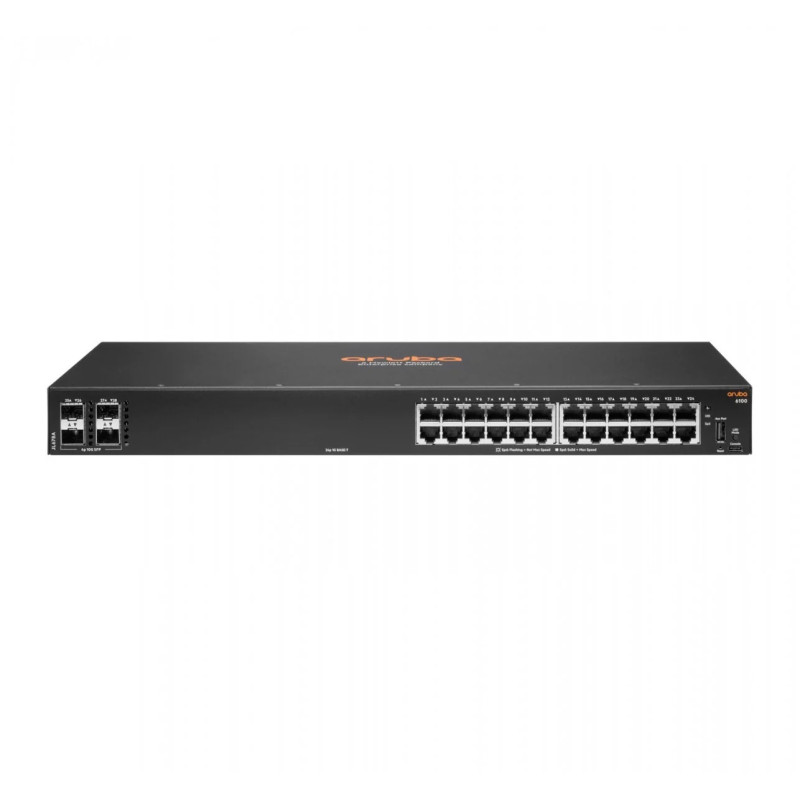 HPE JL678A - Aruba 6100 24G 4SFP+ Swch Stock 6100 24G 4SFP+ | APLIUM