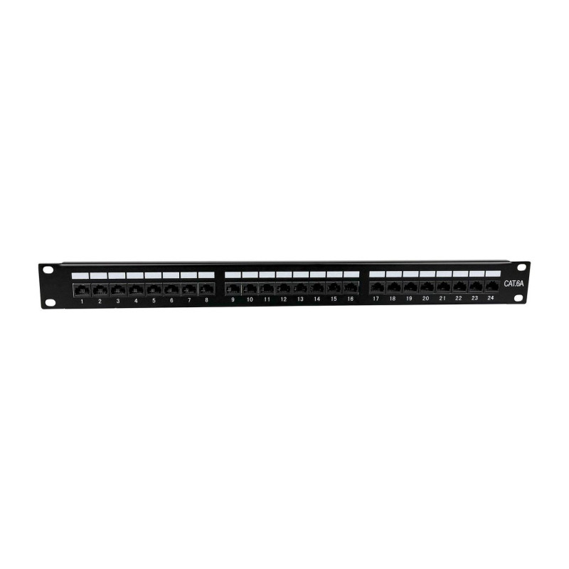 Cat6a 1U 24 Port Patch Panel | APLIUM