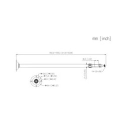 DH-PFB2213C: Dahua Soporte De Techo Regulable Para Cámara Bu | APLIUM