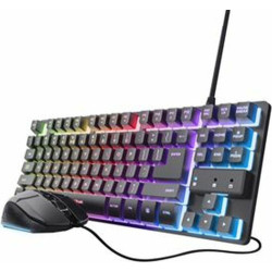 Trust GXT798 2 In 1 Gaming Set Blk Es | APLIUM