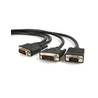 6ft DVI-I to DVI-D+VGA Splitter Cable