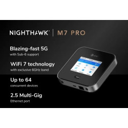 MR7450-100EUS - NETGEAR Nighthaw M7 Pro Router de red móvil | APLIUM