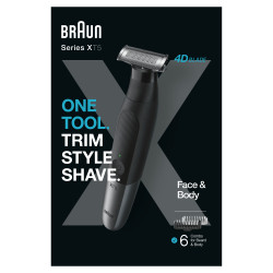 Afeitadora Braun Wet and Dry Serie X XT5200/ con Batería/ 6 | APLIUM