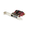 3Pt PCIe USB 3.0 Card+Gigabit Ethernet