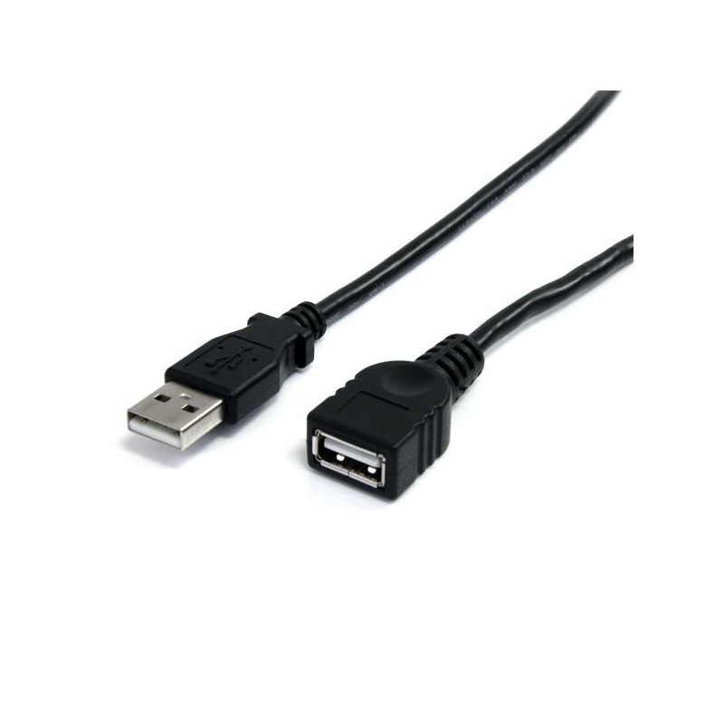 3 ft Black USB Extension Cable A to A