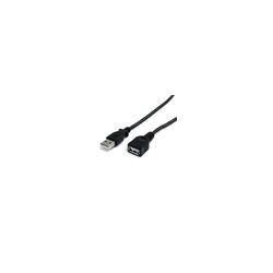 3 ft Black USB Extension Cable A to A