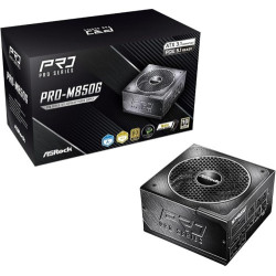 Fuente Alimentacion Asrock PRO-M850G,PSU,850W,80 Plus Gold | APLIUM