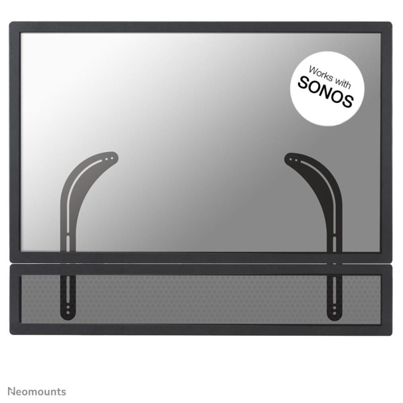 Soundbar Mount Universal For Tv Black. Max 15KG | APLIUM