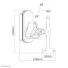 Sonos PLAY5 Speaker Wall Mount Black | APLIUM
