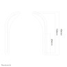 Soundbar Mount Universal For Tv Black. Max 15KG | APLIUM