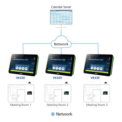 10.1IN Touch Panel With Room Booking System | APLIUM