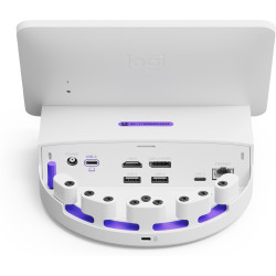 Logi Dock Flex Display Coily White -USB-PLUGM- WW-9006-SA/NA | APLIUM