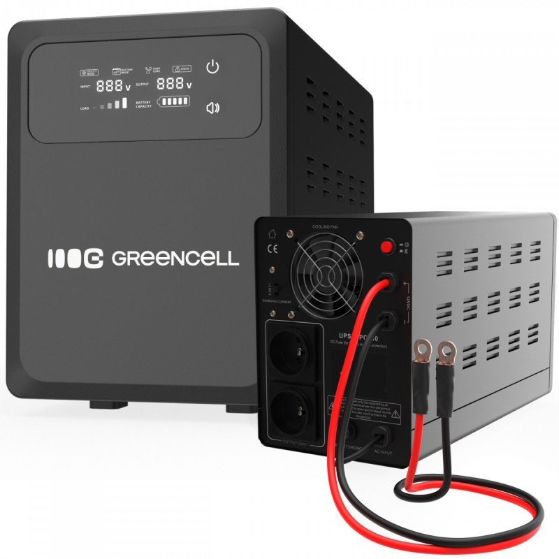 Green Cell UPSLPPC500 Sistema de Alimentación Ininterrumpida | APLIUM
