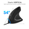 Ratón Vertical Subblim Glide Vertical Ergo Wired/ Hasta 1600 | APLIUM