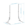 Soporte de Mesa Tooq DB2375F-B para TV y Portátil de 23-75" | APLIUM