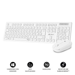 SUBKBC-CSSW11 - Teclado y Ratón Subblim Combo Business Slim | APLIUM