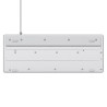 Teclado Gaming Trust Gaming GXT 833 Thado TKL 25896/ Blanco | APLIUM