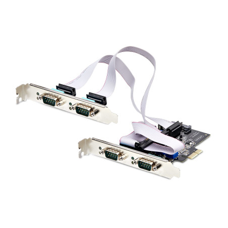 4-Port Serial PCIe Card RS232/422/485