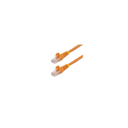 1m Orange Snagless UTP Cat5e Patch Cable