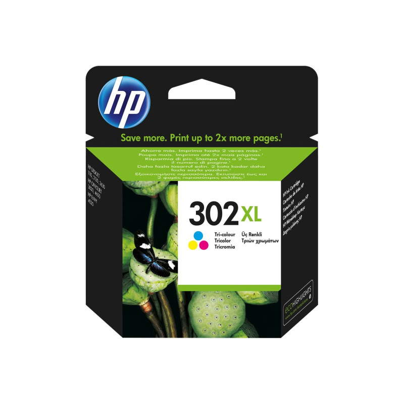 HP 302XL - 8 ml - Alto rendimiento - color (cian, magenta, a | APLIUM