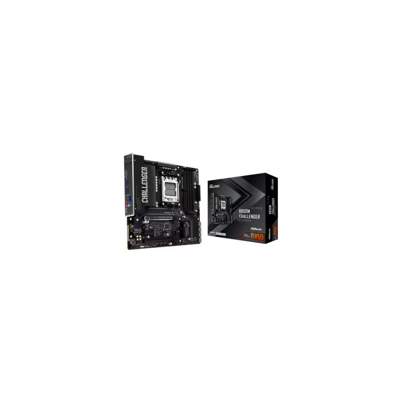 Placa Asrock B850M CHALLENGER,INTEL,1851,B850,4DDR5,256GB,1H | APLIUM