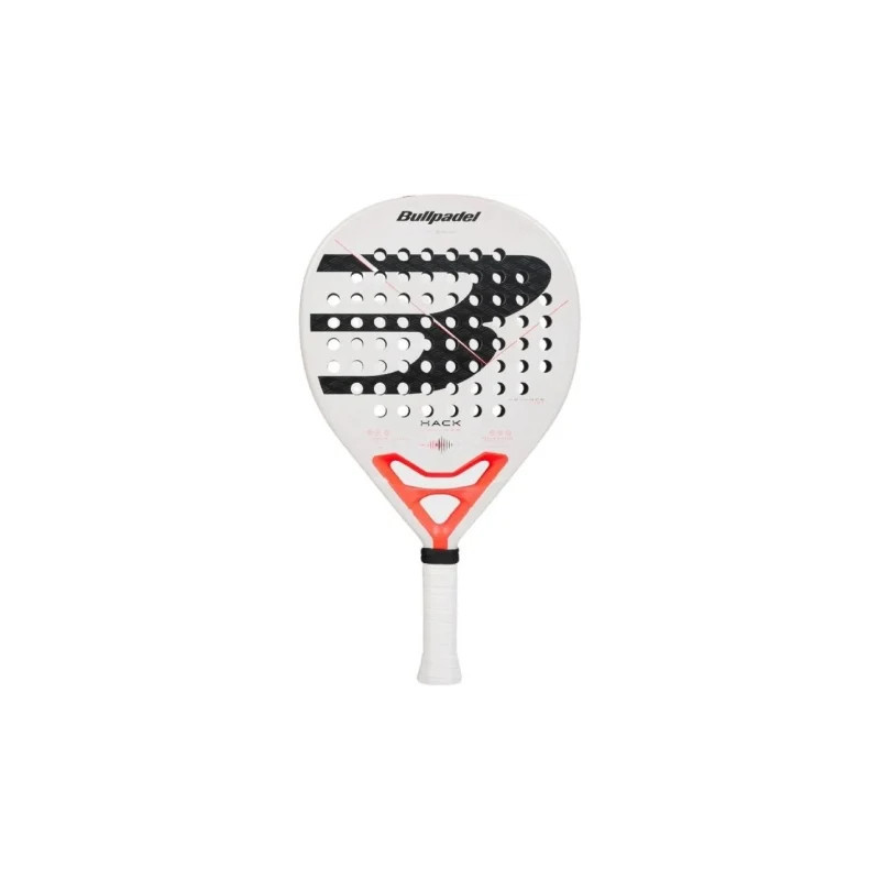 Pala de Pádel Bullpadel Hack Advance 2026/ Blanca | APLIUM
