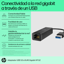 4Z7Z7AA - HP USB 3.0 to RJ45 Adapter G2 - Adaptador de red | APLIUM