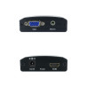 Conversor Nanocable 10.16.2101-BK/ HDMI Hembra - VGA Hembra/ | APLIUM