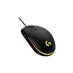 Logitech Gaming Mouse G203 LIGHTSYNC - ratón - USB - negro