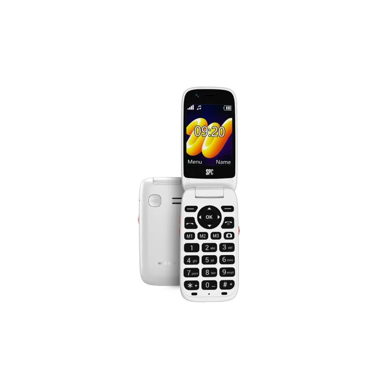 2346B - Teléfono Móvil SPC WILD Star para Niños/ 4G/ Blanco | APLIUM