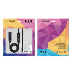 Cable Alargador USB Tipo-C 3.2 con Amplificador Nanocable 10 | APLIUM