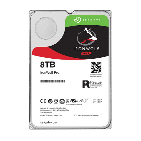 NAS HDD 3.5" IronWolf 8TB 7.2K SATA reta