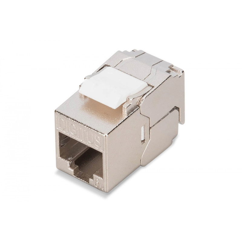 Módulo Keystone corto (enchufe) RJ45 (8P8C) cat.6A, apantall | APLIUM