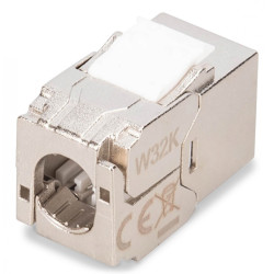Módulo Keystone corto (enchufe) RJ45 (8P8C) cat.6A, apantall | APLIUM