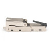 Enchufe modular articulado RJ45 cat.6A, PoE+, 10GbE, STP, me | APLIUM