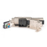 Enchufe modular articulado RJ45 cat.6A, PoE+, 10GbE, STP, me | APLIUM