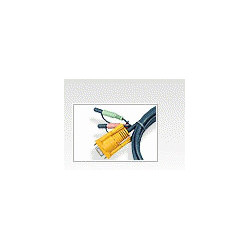 AUDIO/VIDEO Kvm Cable 5M . | APLIUM