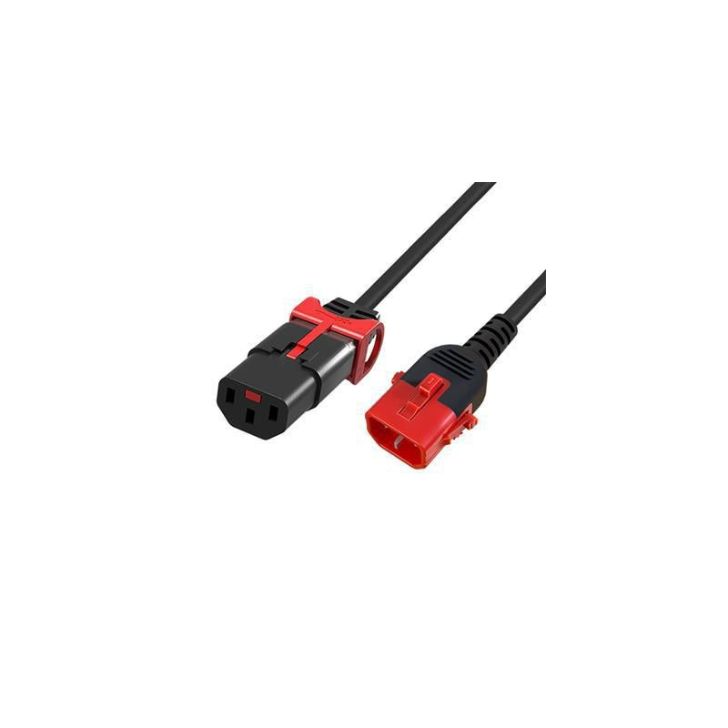 Powercord C13 IEC Lock+ - C14