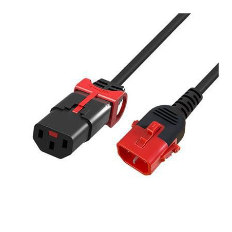 Powercord C13 IEC Lock+ - C14