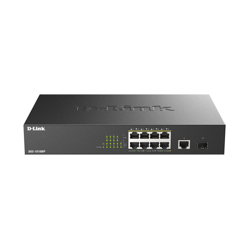 10-Port Gigabit PoE+