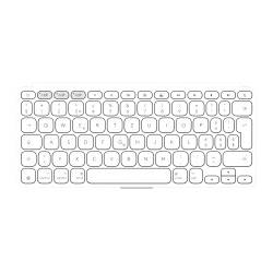 Keys-to-go 2 Pale Grey - Ch - WESTMID-511 | APLIUM
