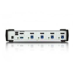 4-PORT USB 3.1 Gen 1 Displaypor T 1.1 Kvmp Switch With Speak | APLIUM